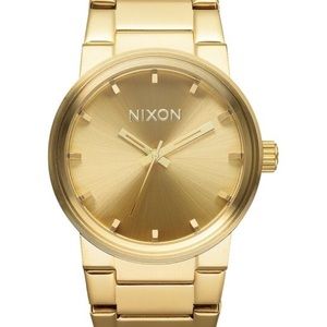 Gold Nixon Watch